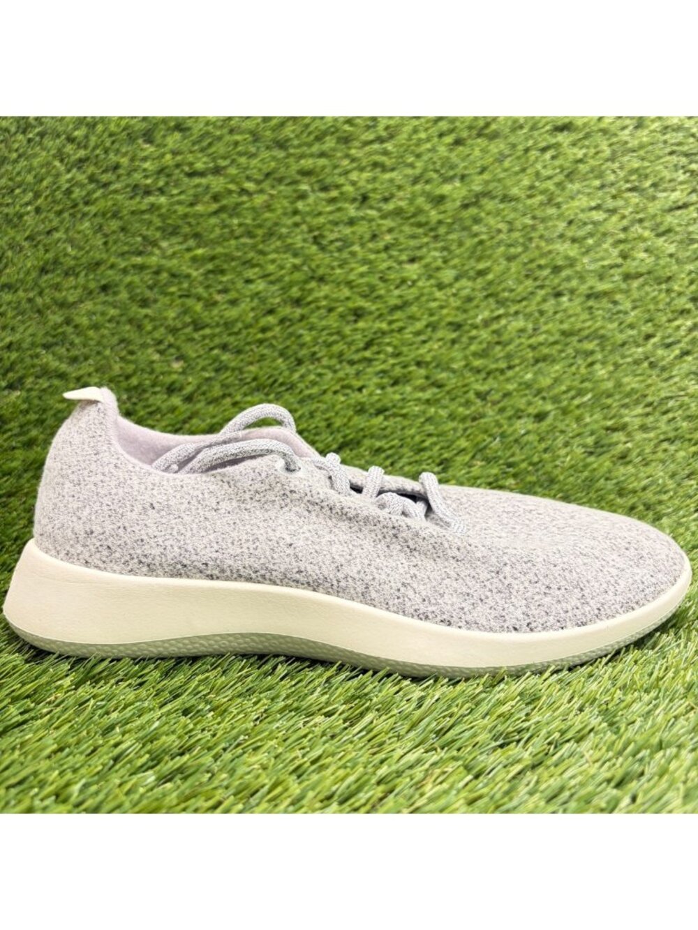 Allbirds Wool Runners Womens Size 9 Gray White Running Walking Shoes‎ Sneakers